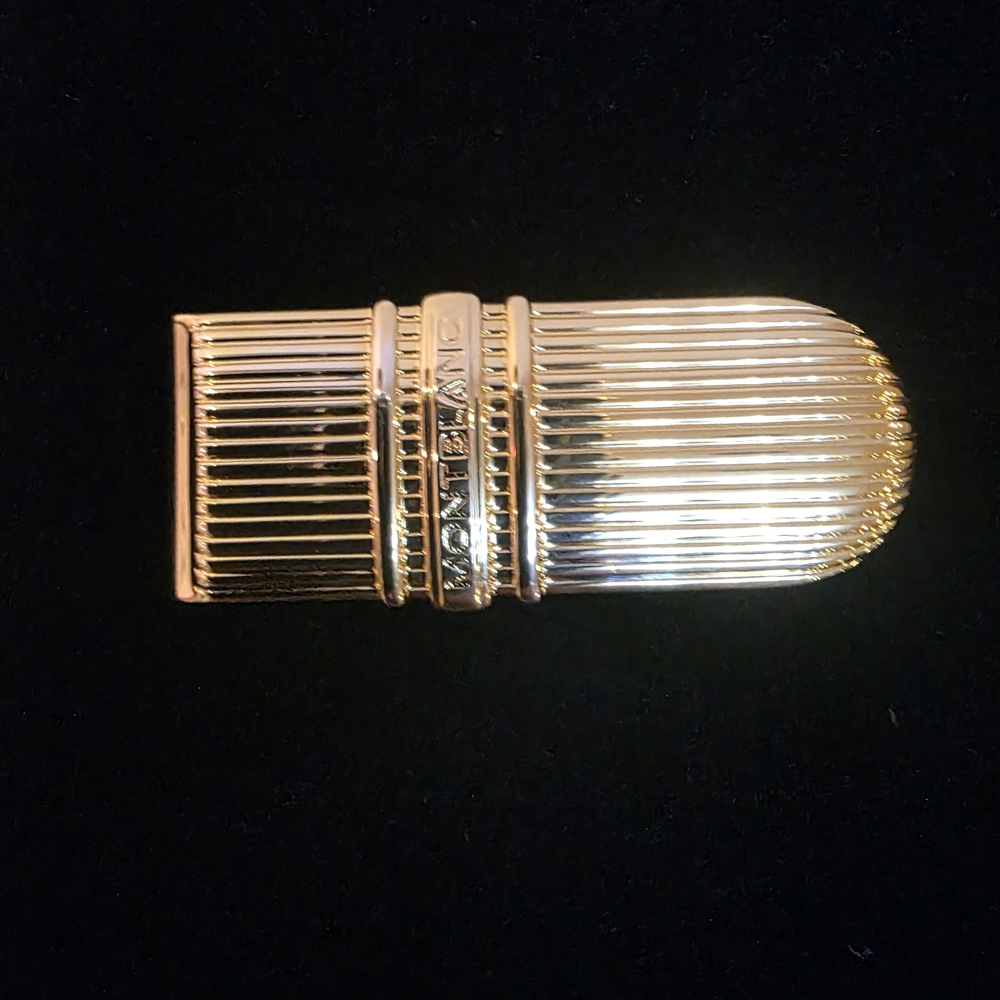Montblanc Gold Vermeil/ 925 Silver Money Clip. Made In Germany (NWT) - Picture 7 of 17